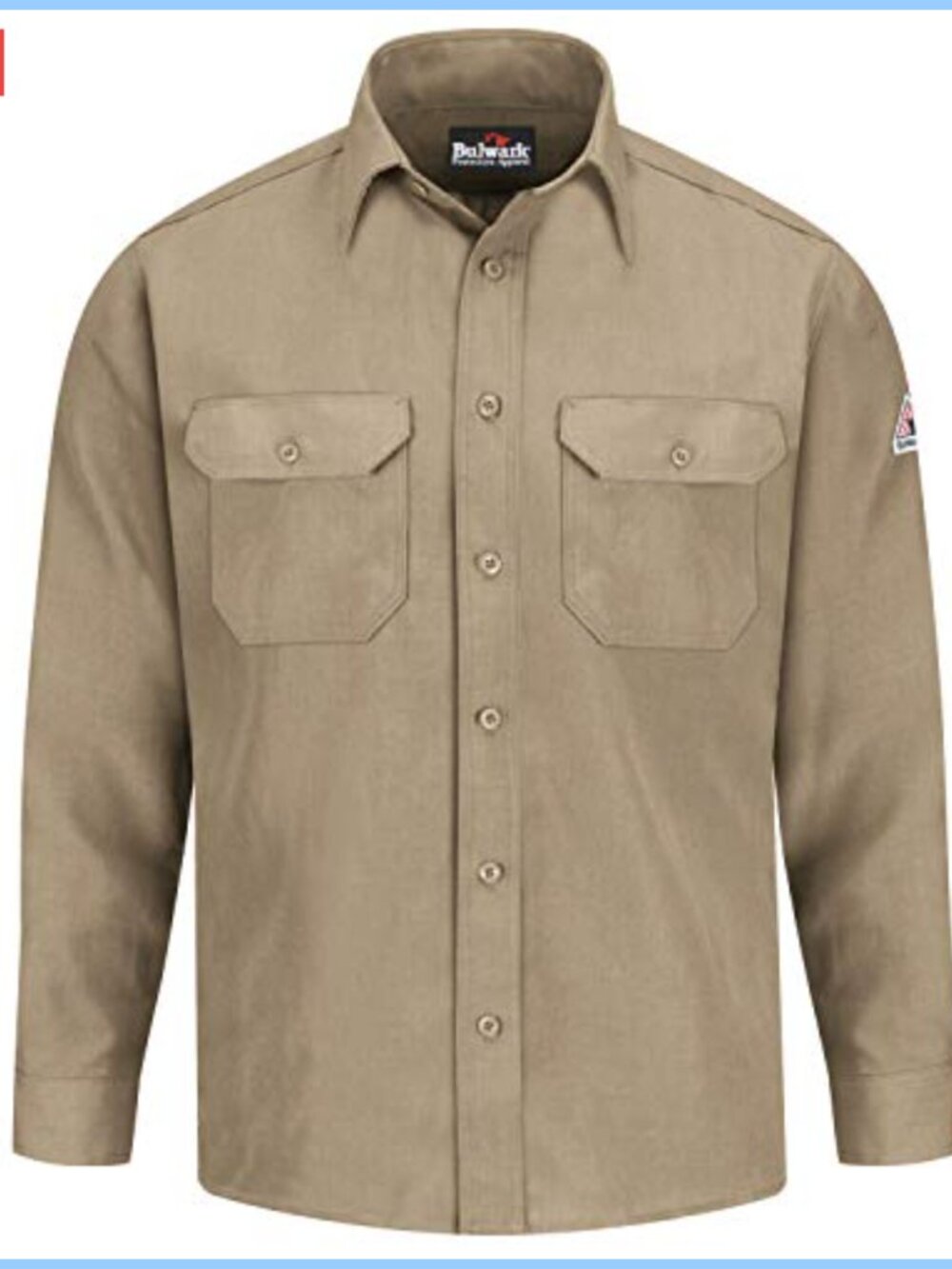 Flame Resistant Nomex IIIA Uniform Shirt 4.5 oz Long Sleeve